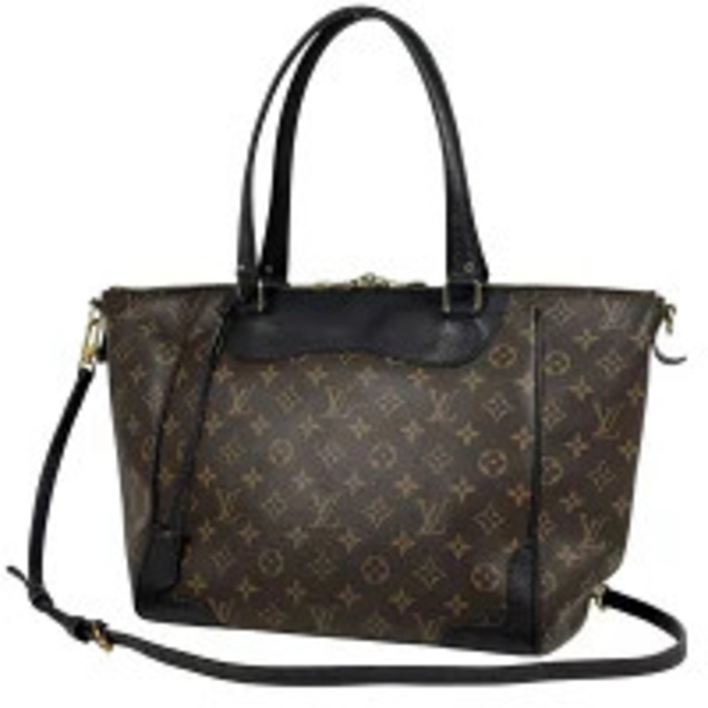 Louis Vuitton Estrella Shoulder Bag Tote Monogram Brown Noir Black